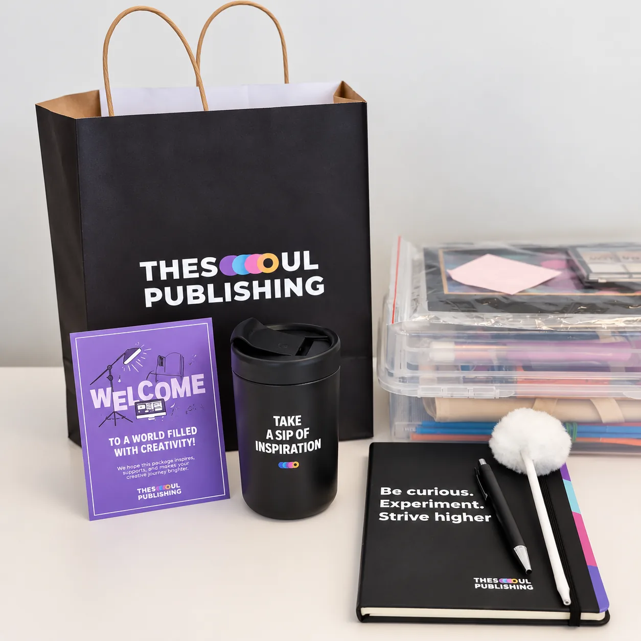 Employee merch for The Soul Publishing