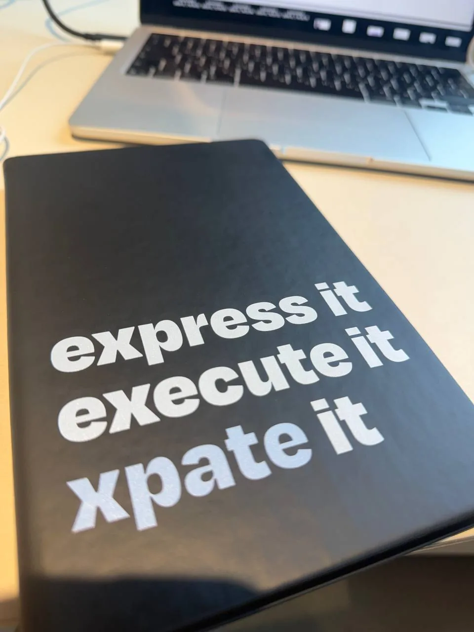 Branded xpate notebook
